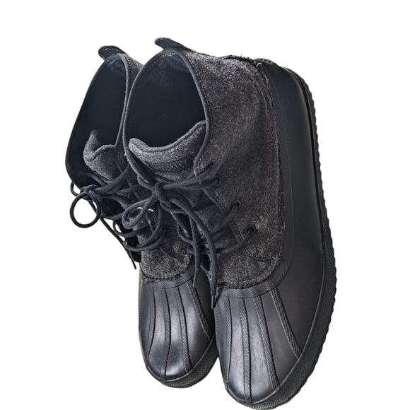 Sperry Top Sider Duck Boots Men 13M Waterproof Rubber Rugged Lace Up Snow Winter - Picture 11 of 15